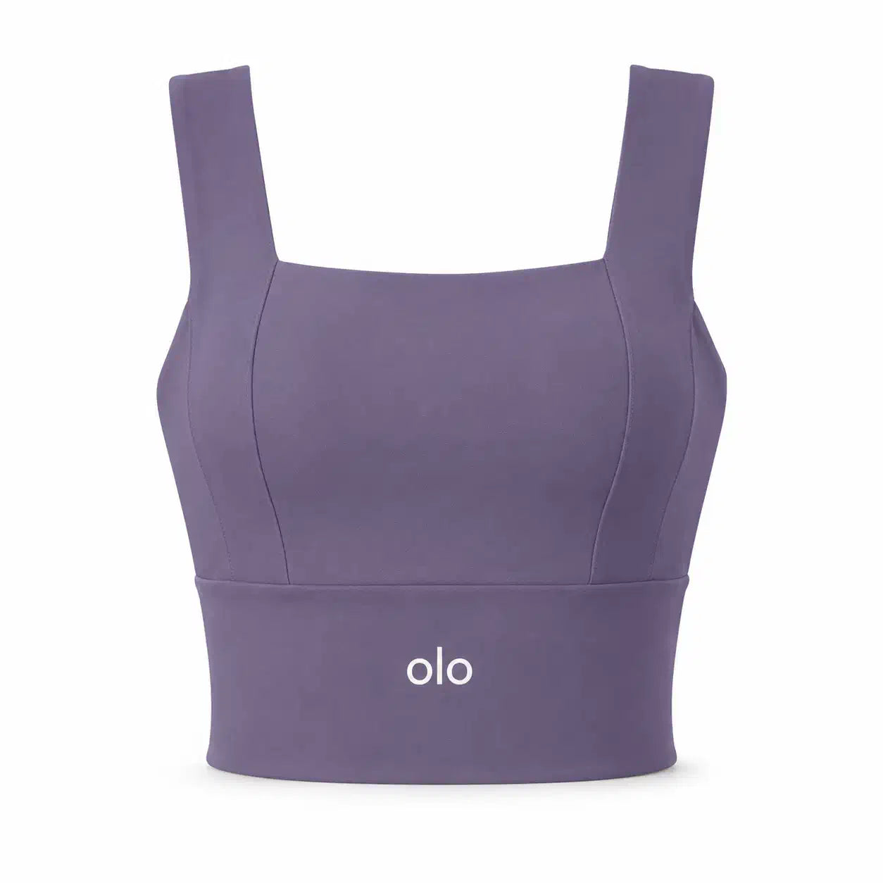 Square-Neck Longline Sports Bra