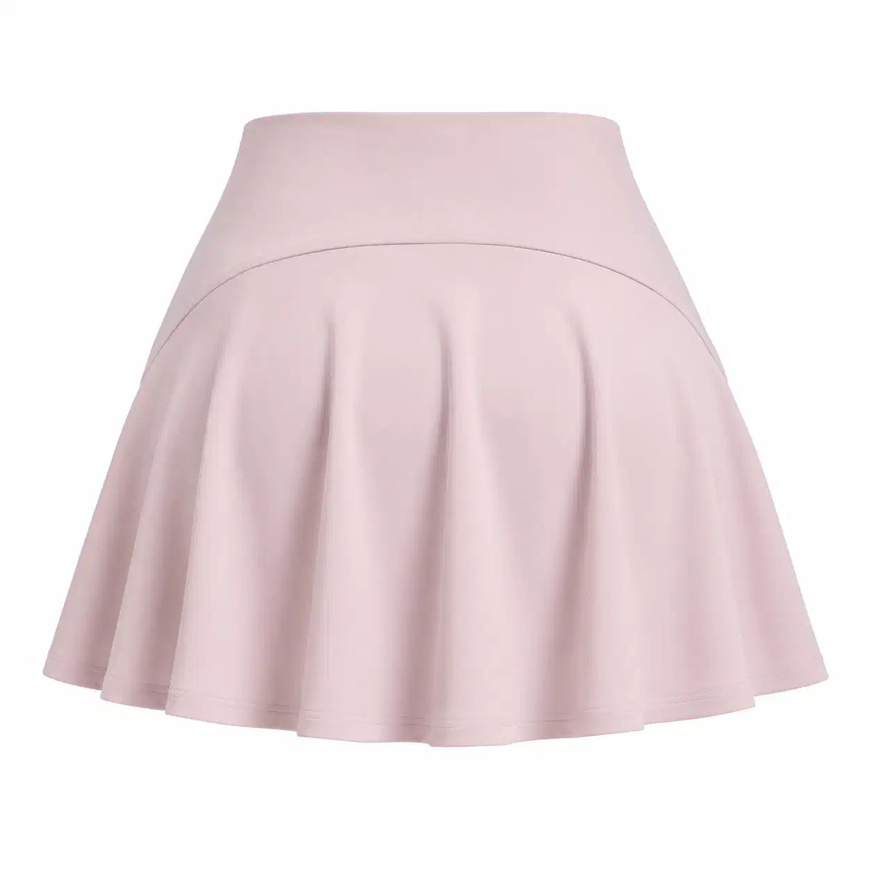 High-Waist Pleated Skort