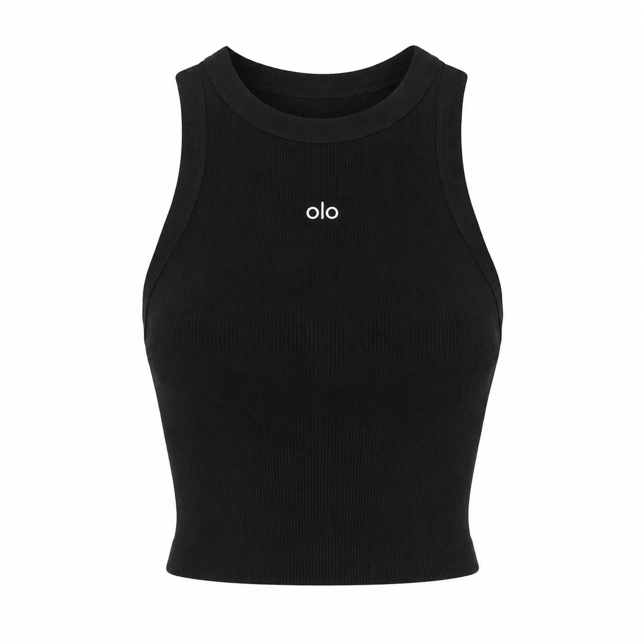 Ribbed Cropped Tank Top