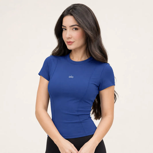Contour-Seam Fitted Tee