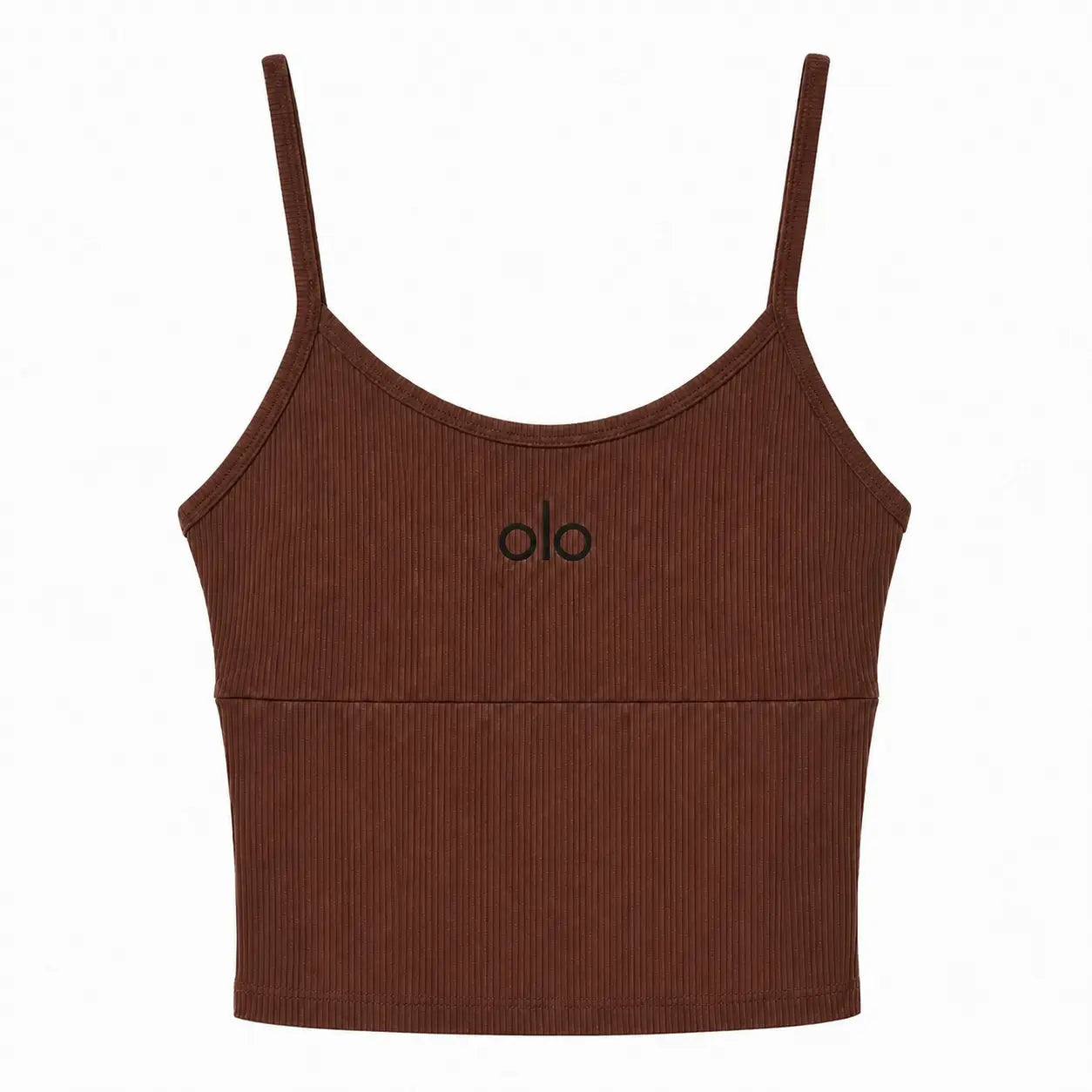 Ribbed Cami Sports Bra