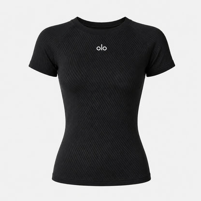 Ribbed Sculpt Training Tee