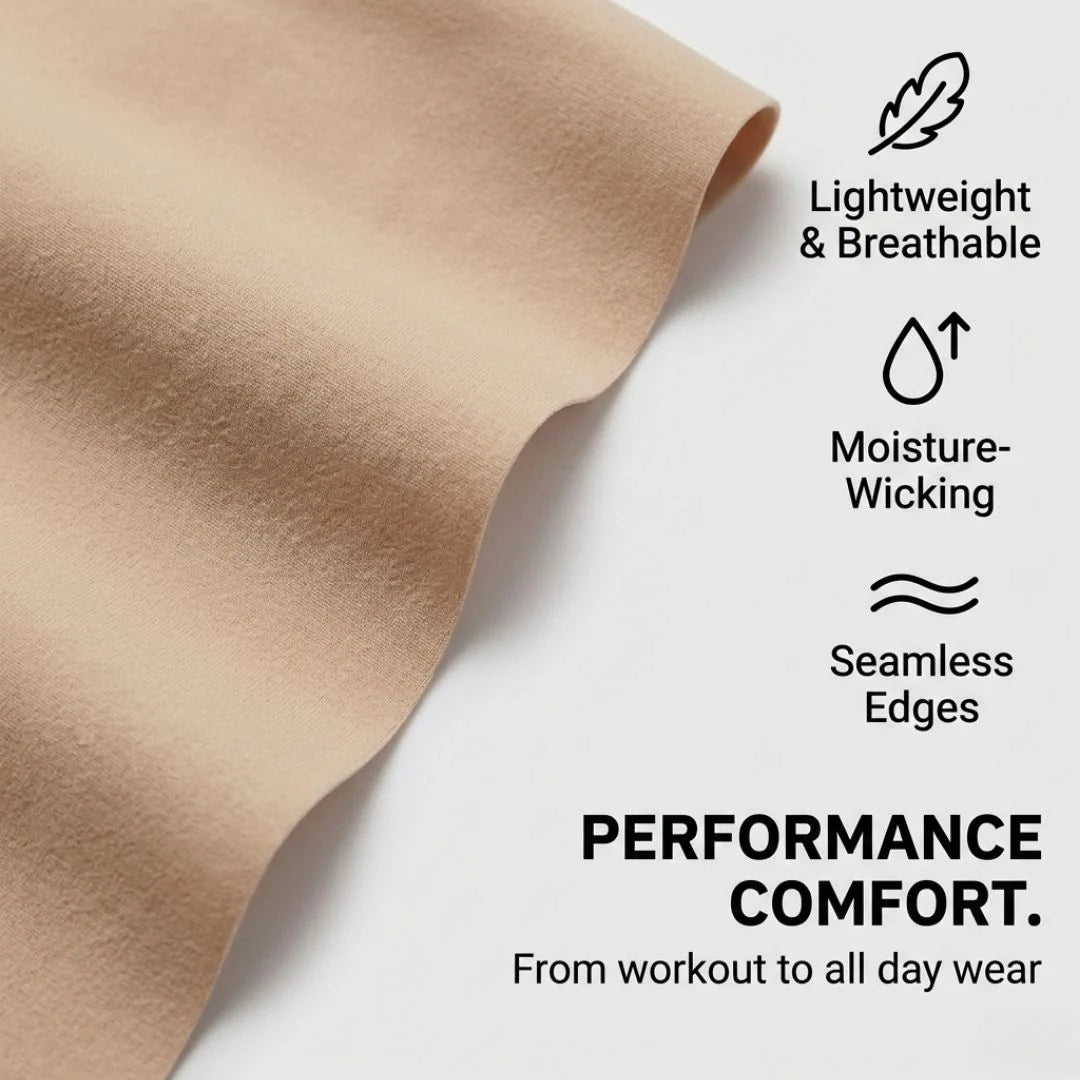 OLO Invisible Camel Toe Thong High Rise