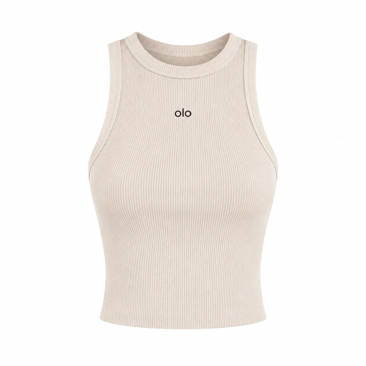 Ribbed Cropped Tank Top