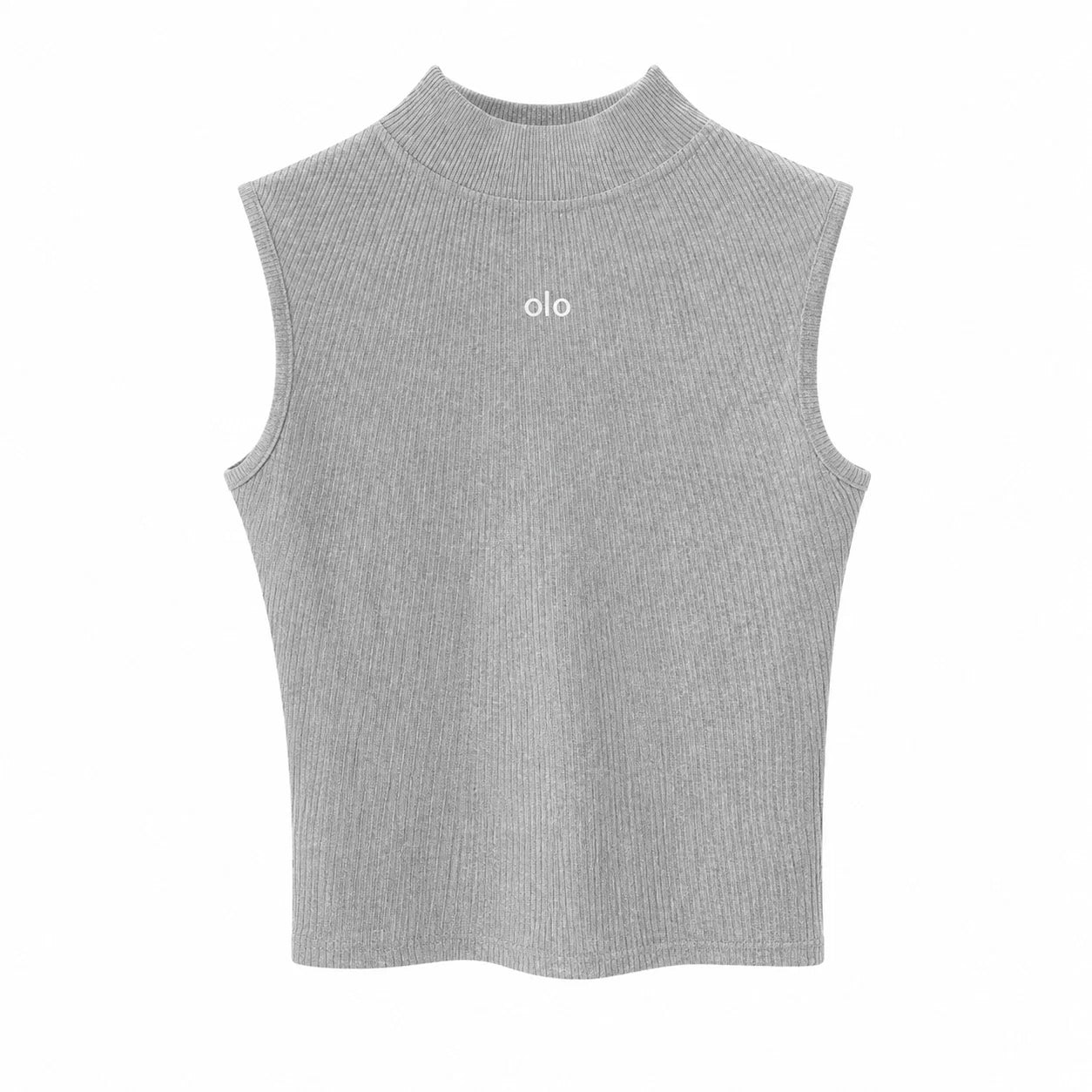 Sleeveless Mock-Neck Training Top
