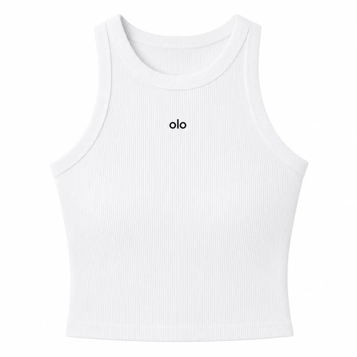Ribbed Cropped Tank Top