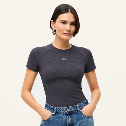 Ribbed Sculpt Training Tee