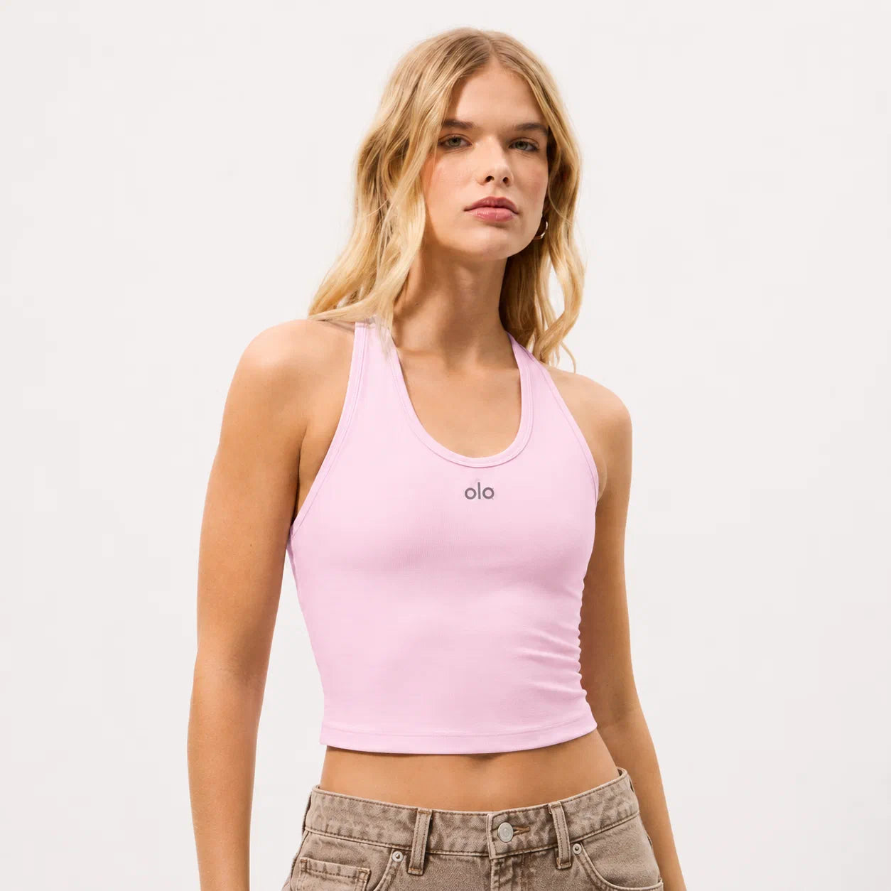Racerback Piped Tank Top