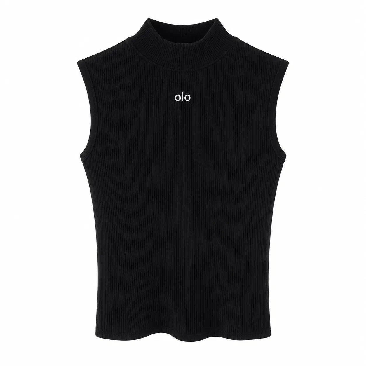 Sleeveless Mock-Neck Training Top