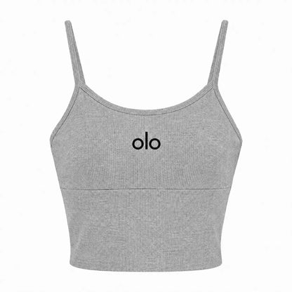 Ribbed Cami Sports Bra
