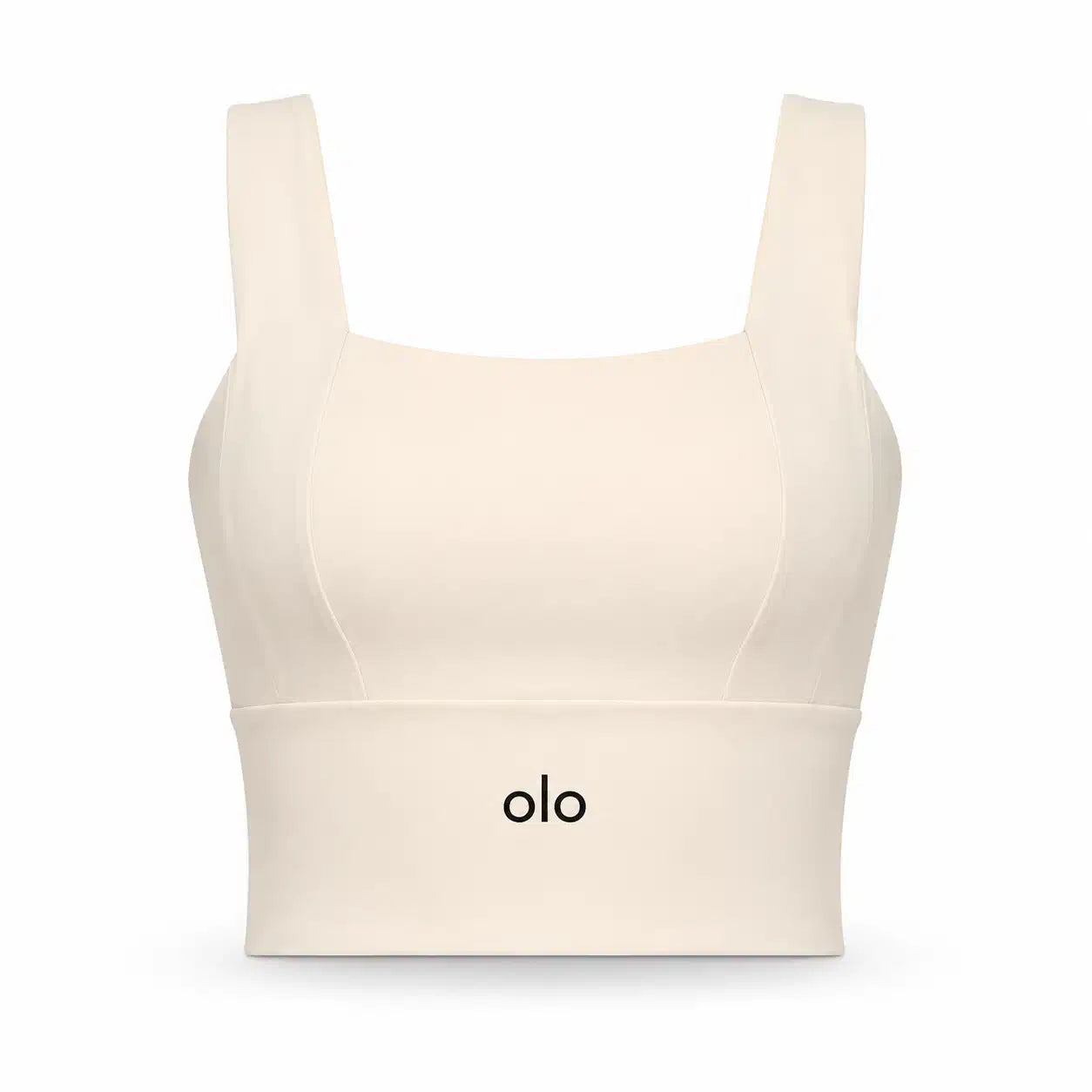 Square-Neck Longline Sports Bra