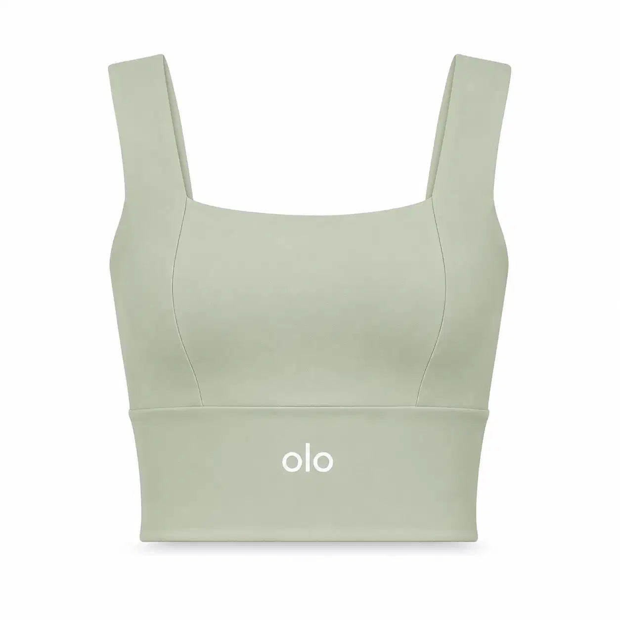 Square-Neck Longline Sports Bra