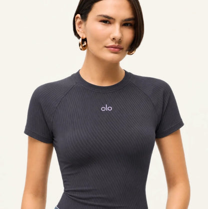 Ribbed Sculpt Training Tee