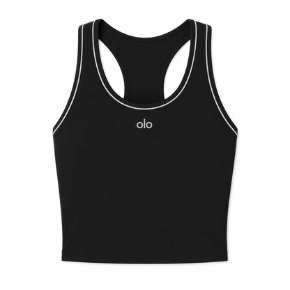 Racerback Piped Tank Top