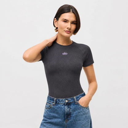Ribbed Sculpt Training Tee