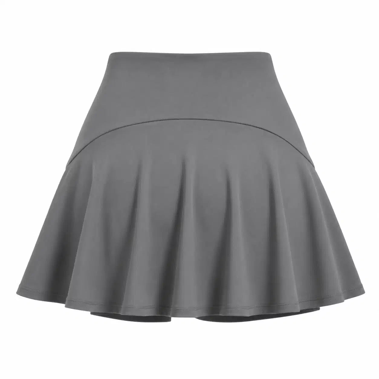 High-Waist Pleated Skort