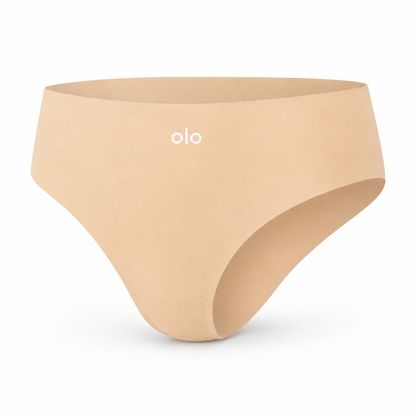 OLO Invisible Camel Toe Thong High Rise